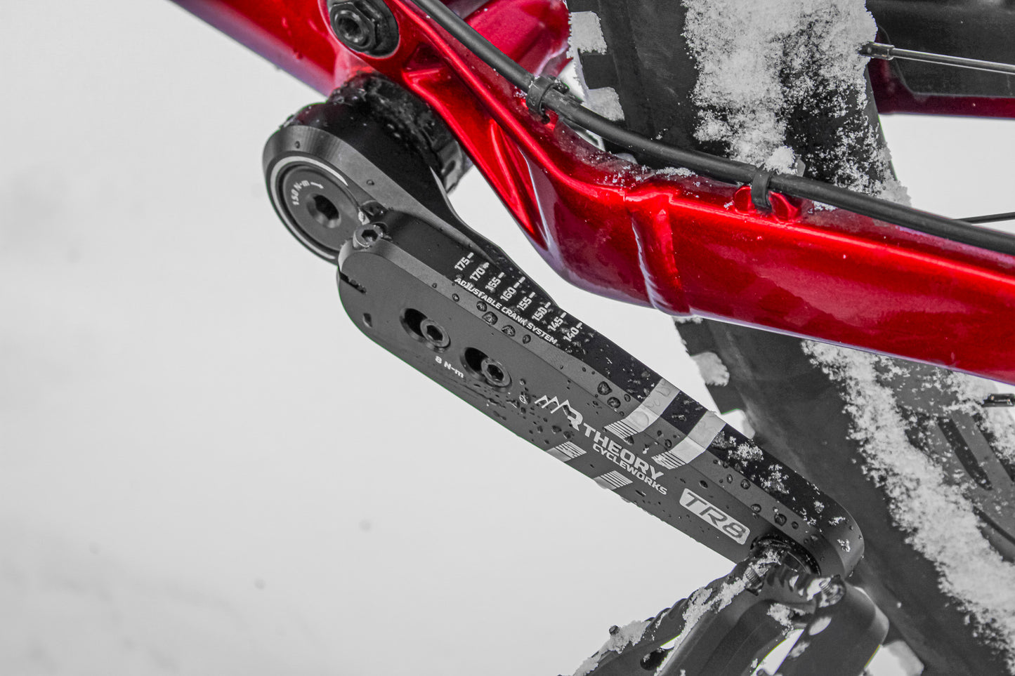 TR8 Adjustable Length Crankset - Cross Country/Trail