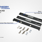 Bike Rack License Plate Quick Release System - CNC-Milled Aluminum