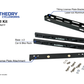 Bike Rack License Plate Quick Release System - Carbon-Reinforced Plastic