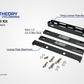 Bike Rack License Plate Quick Release System - CNC-Milled Aluminum