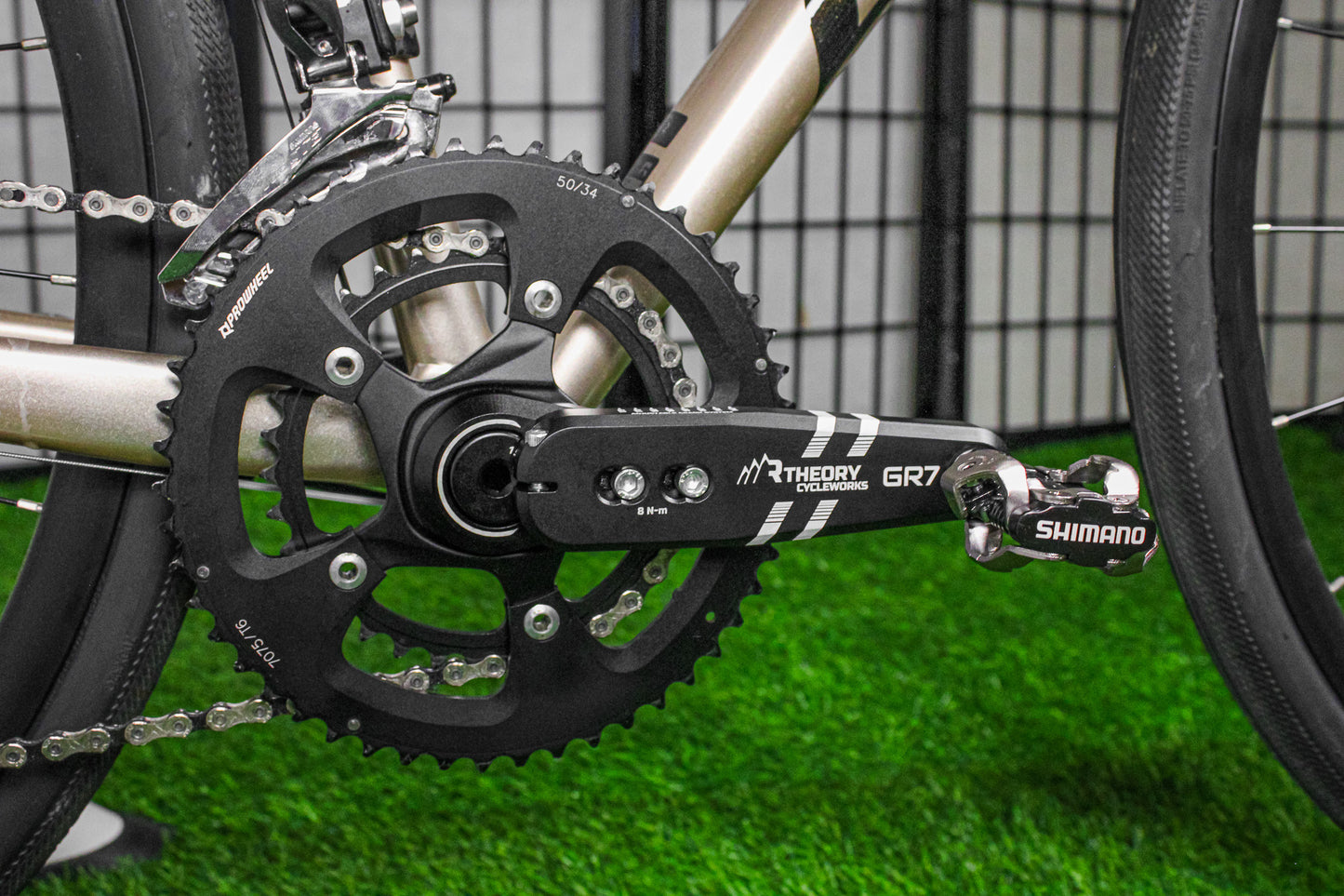 GR7 Adjustable Length Crankset - Gravel/Road