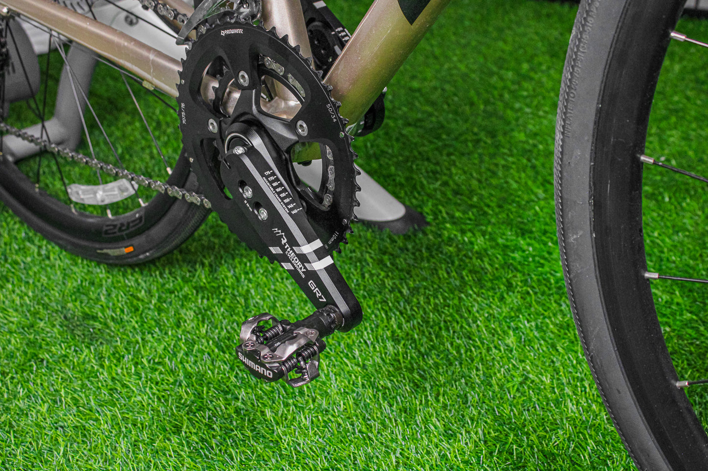GR7 Adjustable Length Crankset - Gravel/Road