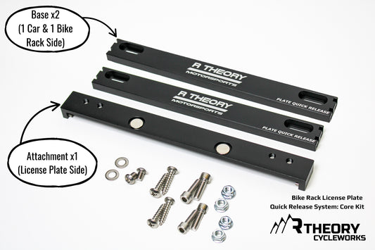 Bike Rack License Plate Quick Release System – PQR