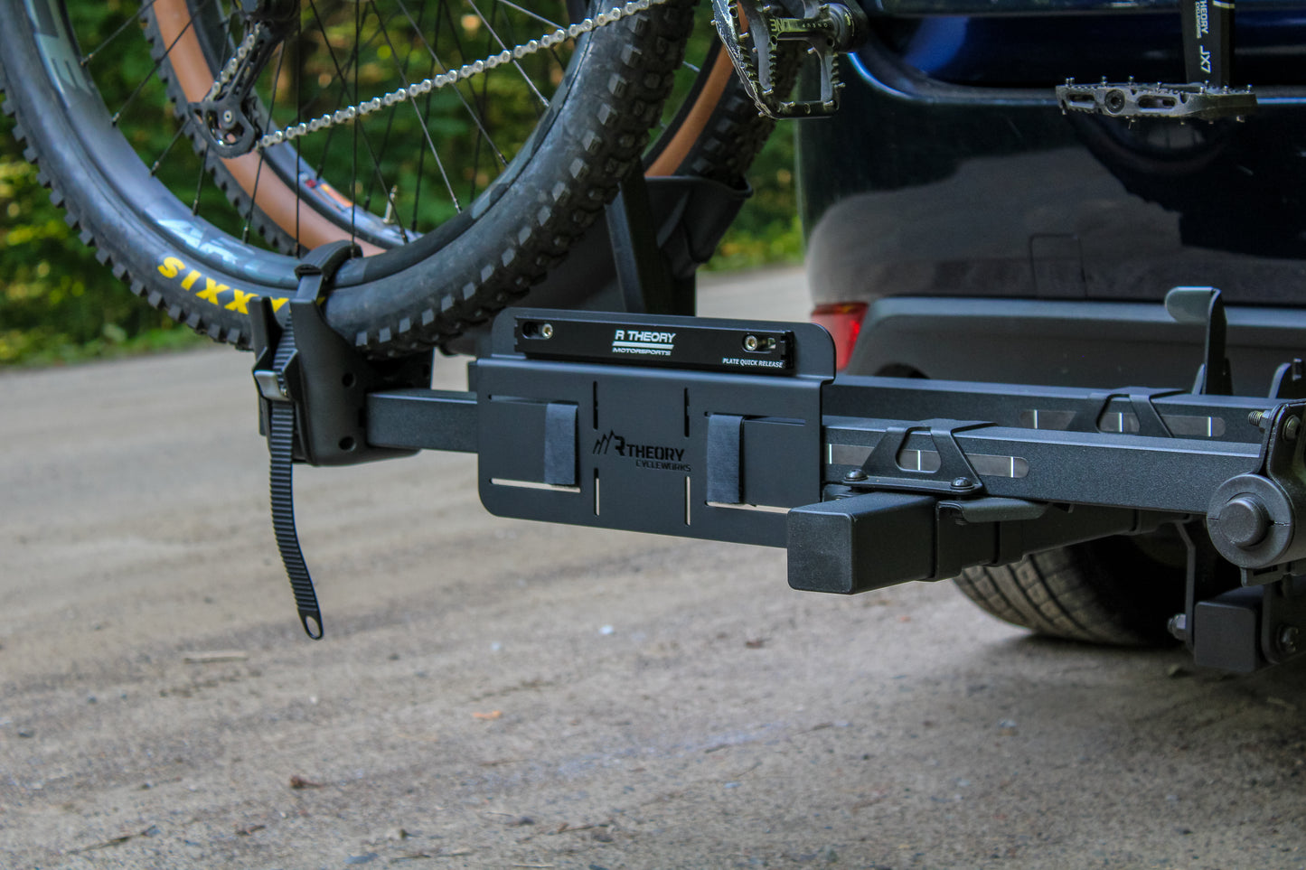 Bike Rack License Plate Quick Release System – PQR